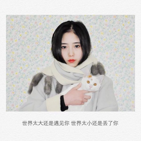我不适合软弱，因为我的背后没有拥抱