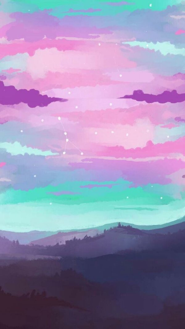 天空，星星