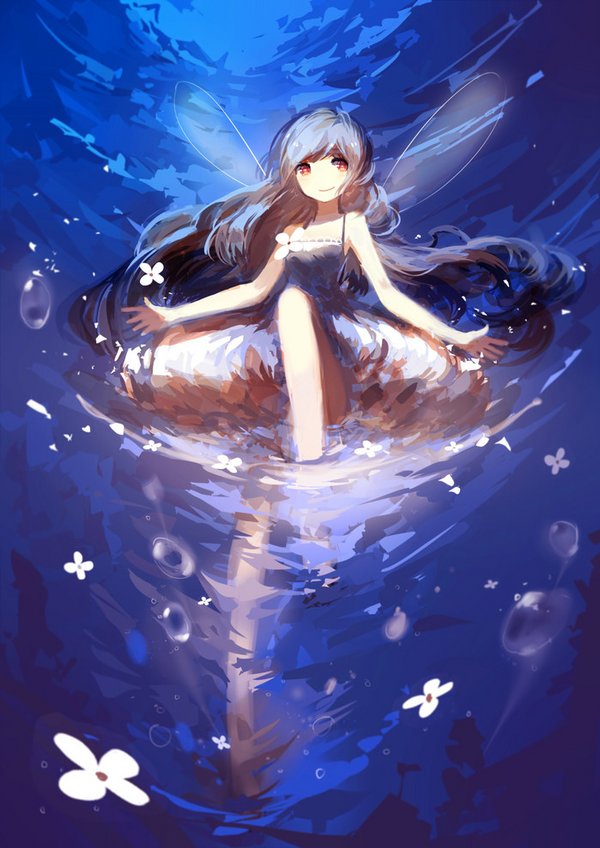 空人空心空世界 意境唯美卡通女生QQ皮肤