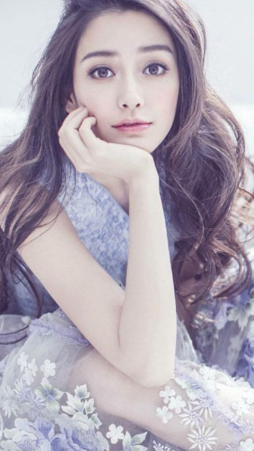 Angelababy唯美清新QQ皮肤