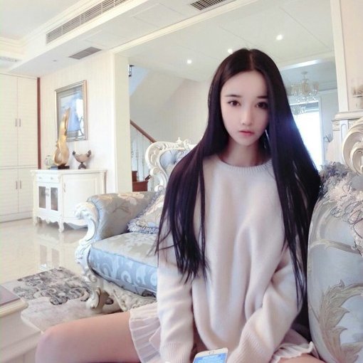 唯美可爱的女生QQ皮肤大图‘ 人心可畏，我保护你