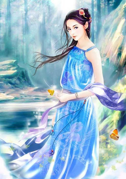 精致的古典美人QQ皮肤大图