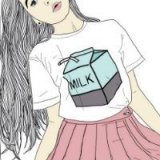 手绘伤感女生个性头像