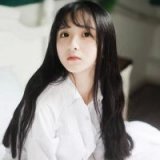 长发唯美小清新女生头像