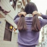 韩系唯美女生背影QQ头像