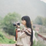 就算累，我也不会放弃整个明媚 文艺女生QQ头像