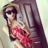 麻花辫可爱美女qq头像大全