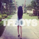 背影长发TFBOYS女生qq头像