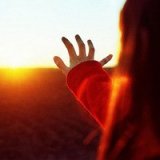 你是我拒绝所有人的理由 LOMO唯美女生qq头像