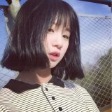 短发可爱女生头像2017
