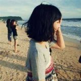 你离我我挽留不回。混搭时尚女生头像