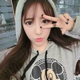 萌萌哒剪刀手QQ女生头像 只求一心一意