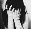 伤感黑白系QQ女生头像 未来的路、陪着你狠幸福