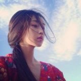 气质长发QQ女子头像 黑暗里我看不到自己的影子