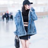 美颜杨幂街拍