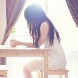 时间煮雨低八度让我心疼 小清新女生微信头像