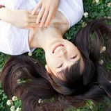 他眼神似海不肯为我蓝 意境唯美女生头像