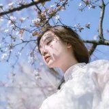 蓝色系唯美清新女生头像