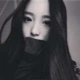 或许你的回头 只是我的奢求 伤感黑白女生QQ头像