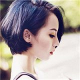 短发潮流个性的女生qq头像
