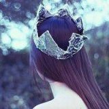 戴皇冠的可爱女生qq头像