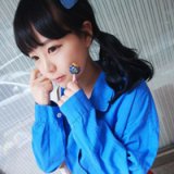 蓝色系唯美可爱的QQ个性女生头像