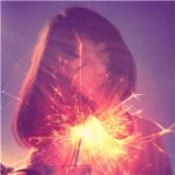 双重曝光LOMO个性女生qq头像