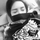 黑白色伤感女生头像大全