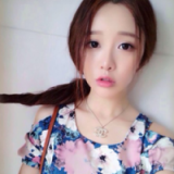 长发可爱的美女qq头像
