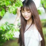 没有他就像没有太阳 绿色小清新女生头像
