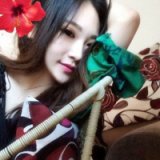 世界太大只想遇见你 萌妹子QQ带字头像