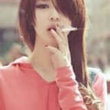 超有范的颓废伤感抽烟女生qq头像