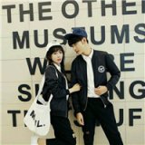 韩系潮流de情侣微信头像+