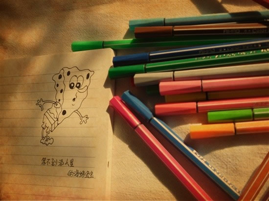 海绵宝宝可爱系列图：喜欢的入吧