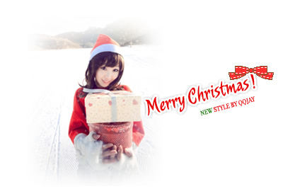 2010年圣诞节时尚空间框图素材_Christmas with you