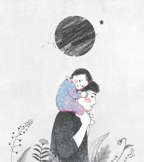 爸爸永远是闺女的保护伞