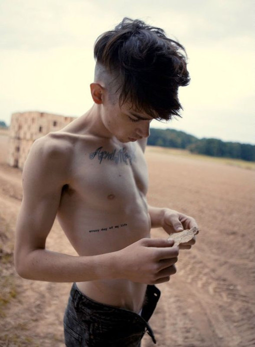 欧美范。男图