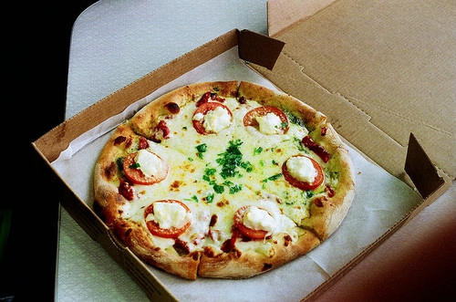 真想做披萨 好吃的披萨美食图片