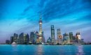 暮光下的城市 意境美图