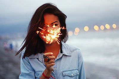 我就是我 颜色不一样的烟 烟花唯美图片