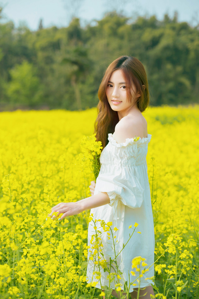 青春唯美的小清新女生图片