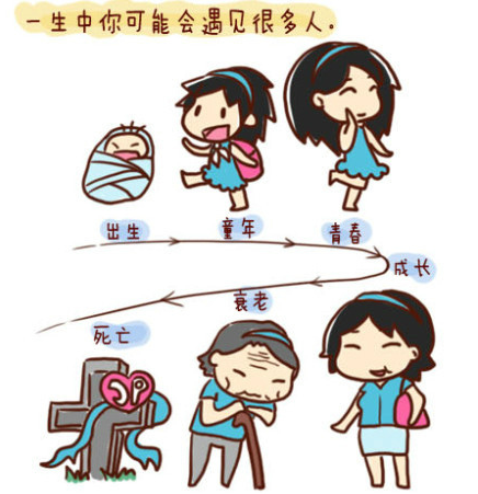 一生中你可能会遇见很多人