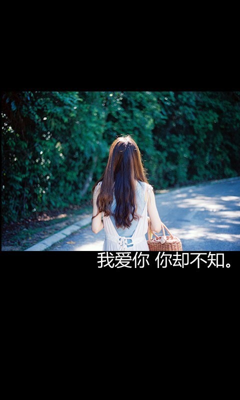 我爱你 你却不知