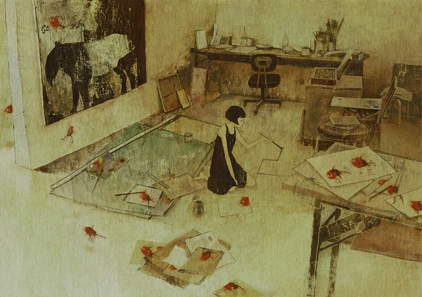 旧梦结的卡通图片_宁愿失去 也不要错过