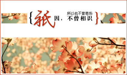 只为了到时候万一神志不清的话可以不论看见什么都能想起你
连死都不怕的我却怕死了不能看到你怕临死之际不能记得你
我不想投胎转世我只想记得你
