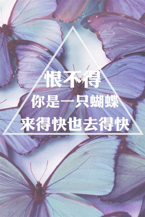 我们不是一个世界的，所以没有结局