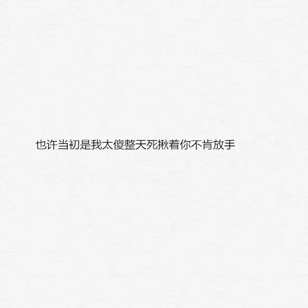 我把你当做此生最重要的人