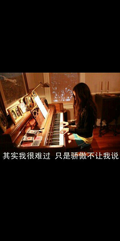 其实我很难过，只是骄傲不让我说