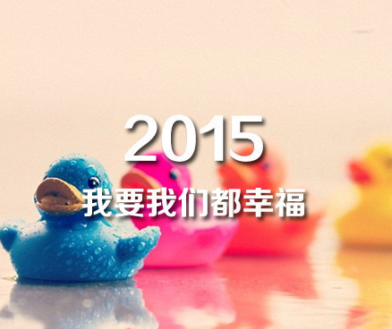 2015，时光不老，我们不散