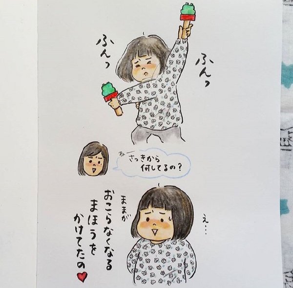 一位日本妈妈用彩铅记录下宝宝的三岁，你看懂了吗？